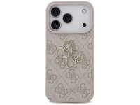 Capa Guess 4G com logo grande para iPhone 17 Pro / 18 Pro - Rosa Capa Guess 4G com logo grande para iPhone 17 Pro / 18 Pro - Rosa