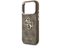 Guess 4G Big 4G Classic Logo Case for iPhone 17 Pro Max / 18 Pro Max - Brown and Gold Guess 4G Big 4G Classic Logo Case for iPhone 17 Pro Max / 18 Pro Max - Brown and Gold