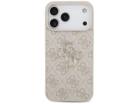 Capa Guess 4G com logo grande para iPhone 17 Pro Max / 18 Pro Max - Rosa