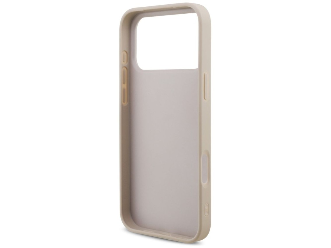 Capa Guess 4G com logo grande para iPhone 17 Pro Max / 18 Pro Max - Rosa