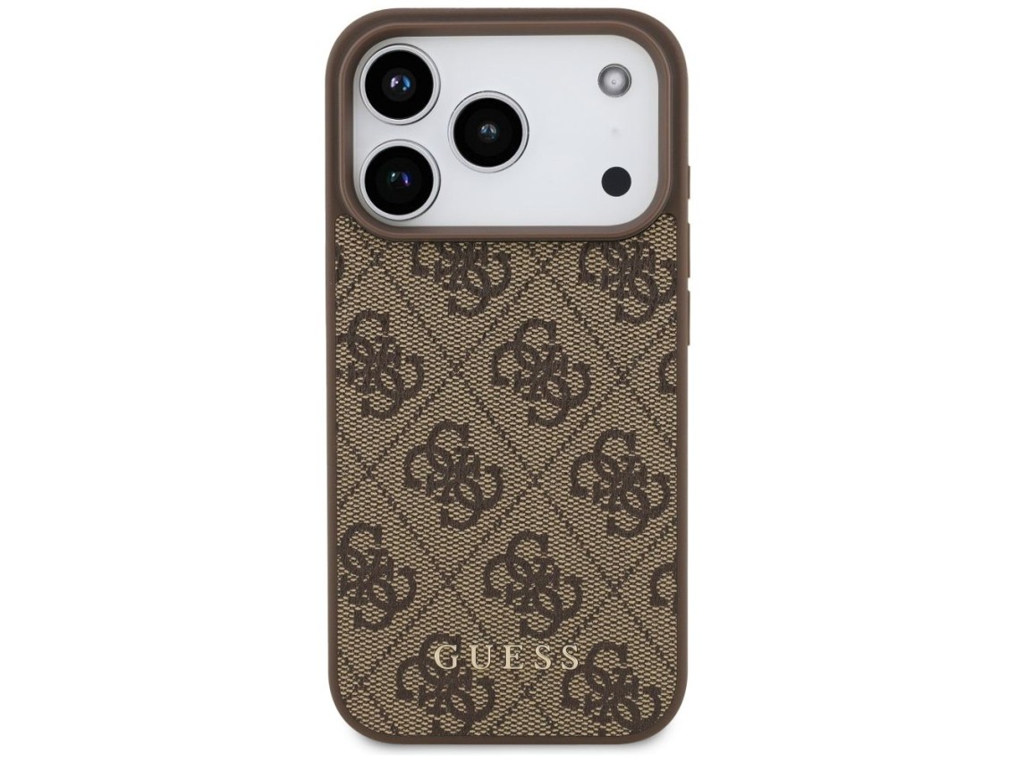 Funda Guess 4G Classic para iPhone 17 Pro / 18 Pro - Marrón