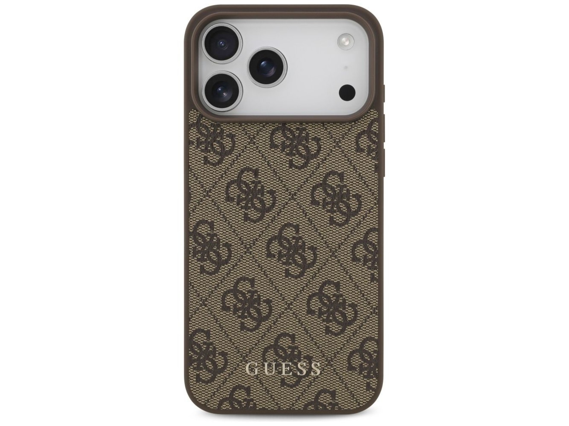 Funda Guess 4G Classic para iPhone 17 Pro Max / 18 Pro Max - Marrón