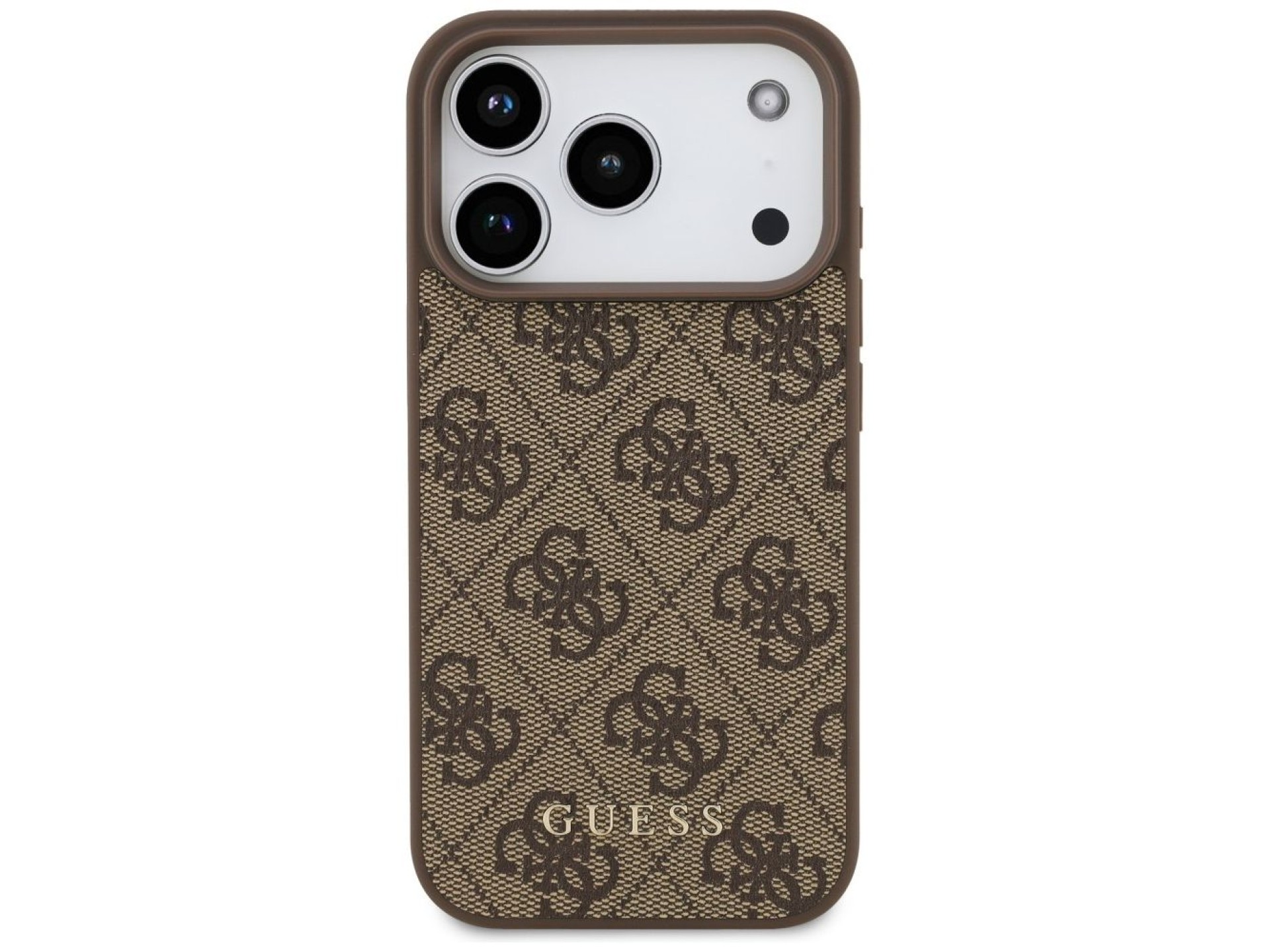 Funda Guess 4G Classic para iPhone 17 Pro / 18 Pro - Marrón