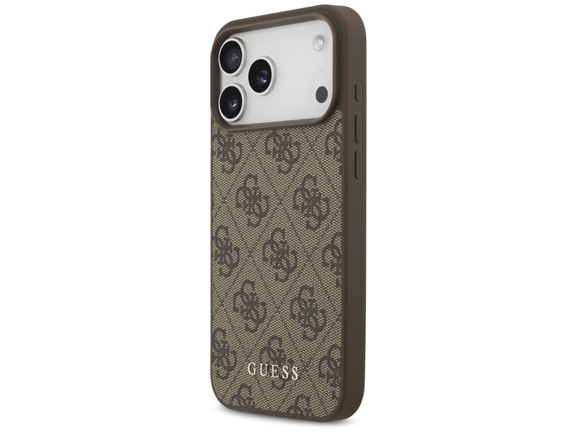 Funda Guess 4G Classic para iPhone 17 Pro Max / 18 Pro Max - Marrón
