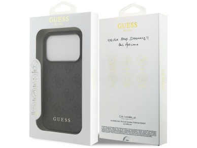Funda Guess 4G Classic para iPhone 17 Pro / 18 Pro - Negra