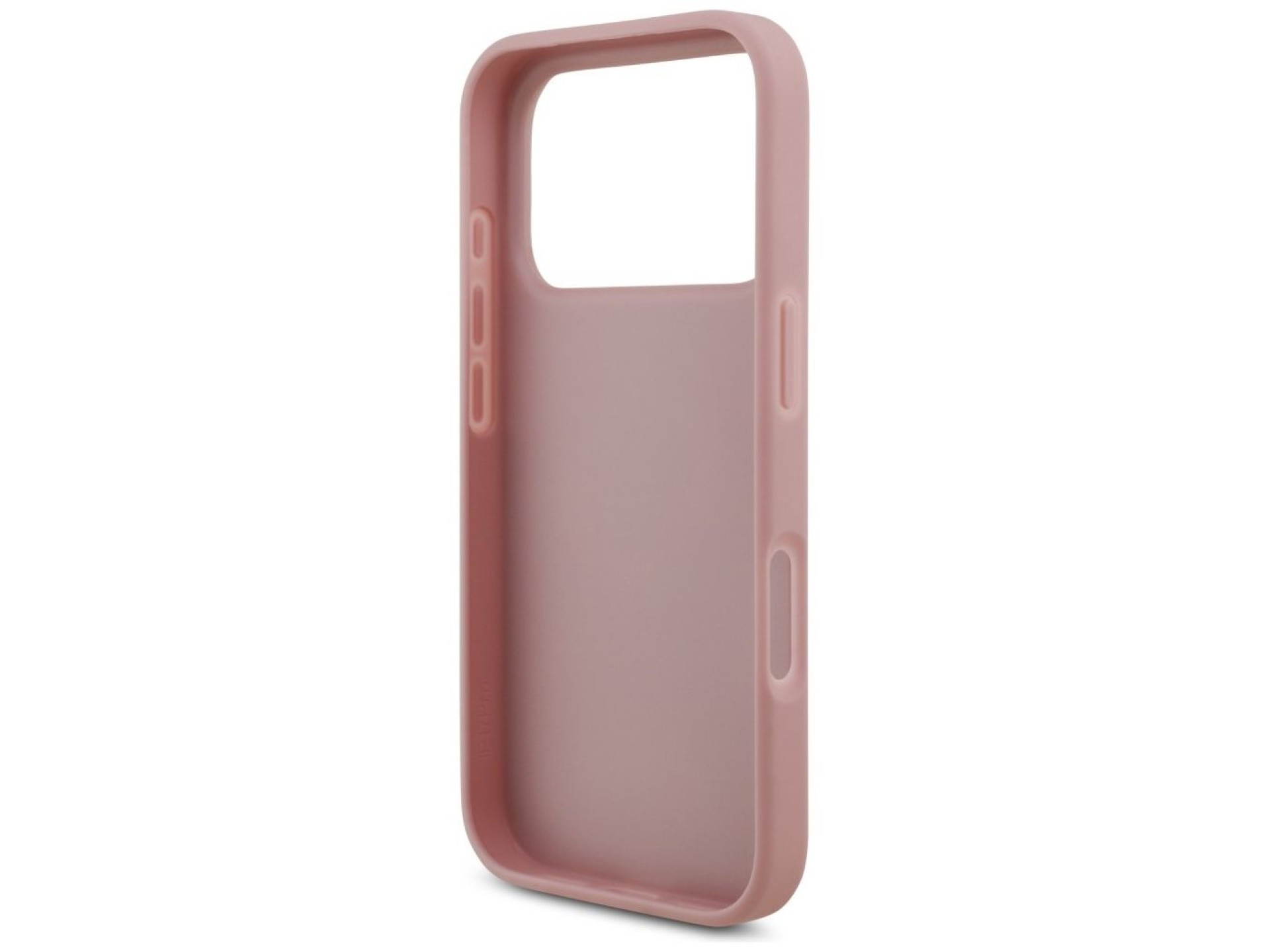Capa Guess Fixed Glitter Big 4G para iPhone 17 Pro / 18 Pro - Rosa