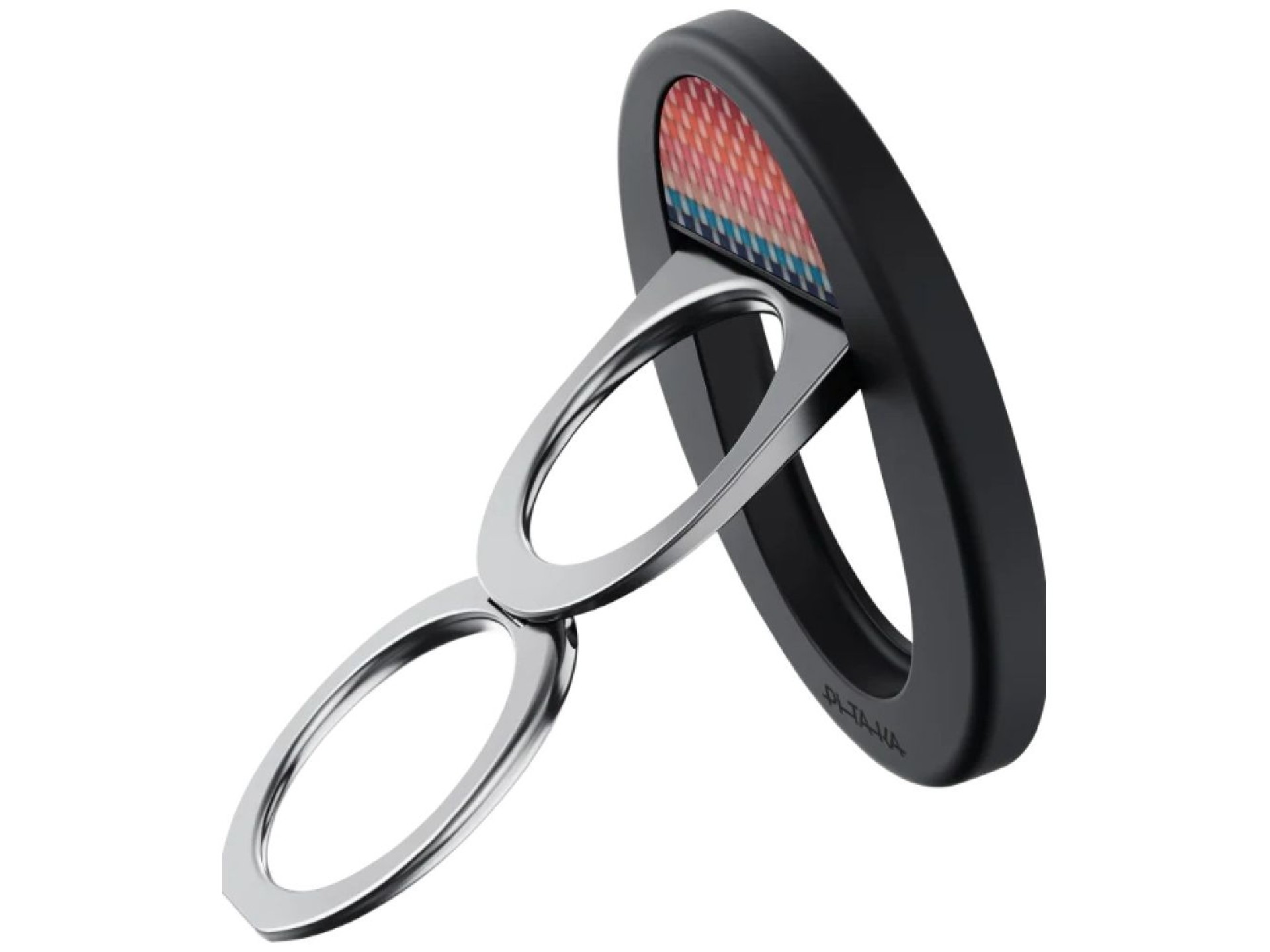 Magnetic holder PITAKA MagEZ Grip 3 MagSafe California Dream for phone sunset black