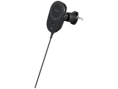 Soporte para coche con cargador inal�mbrico PITAKA MagEZ Pro 2 Qi2 15W NFC MagSafe negro gris