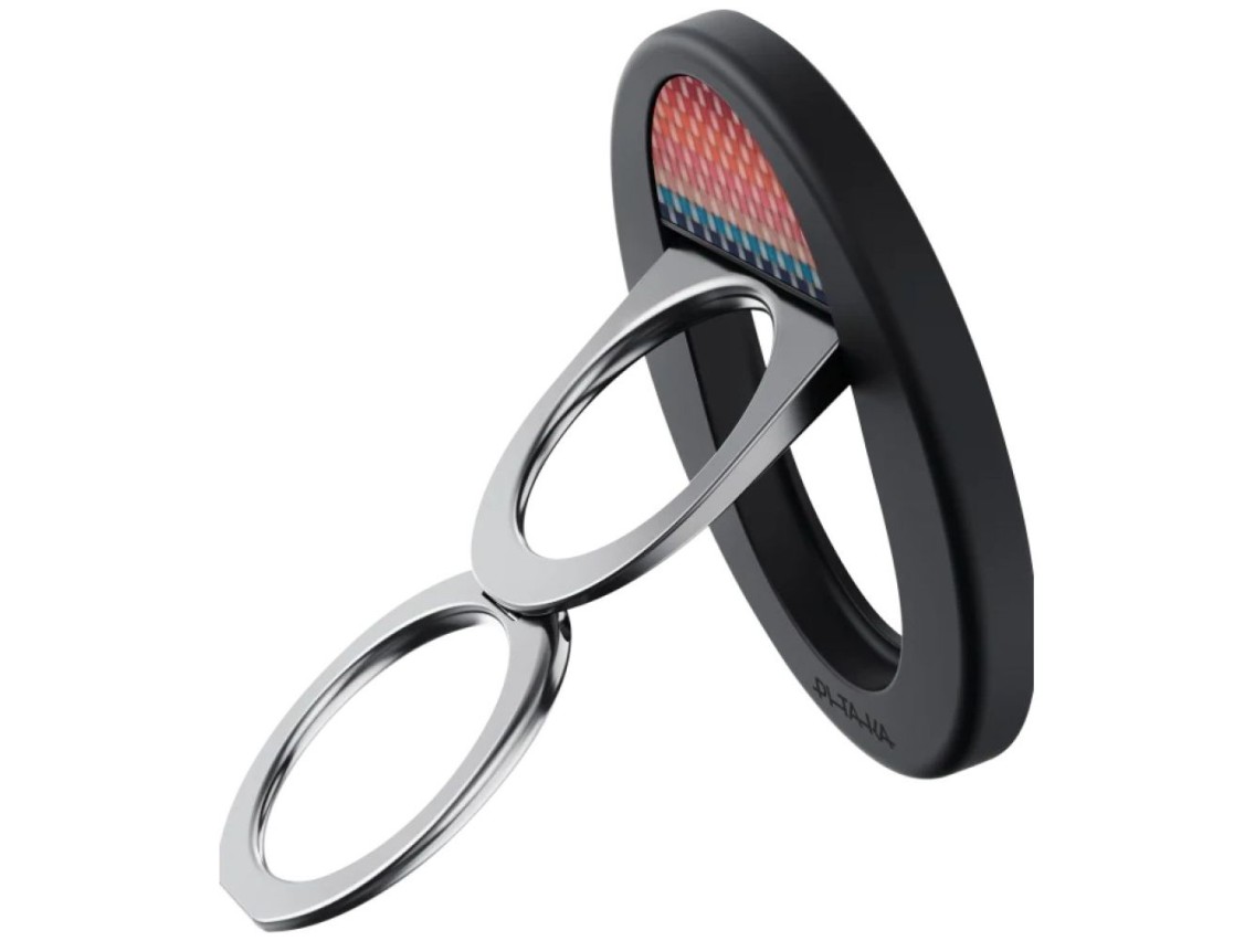Magnetic holder PITAKA MagEZ Grip 3 MagSafe California Dream for phone sunset black