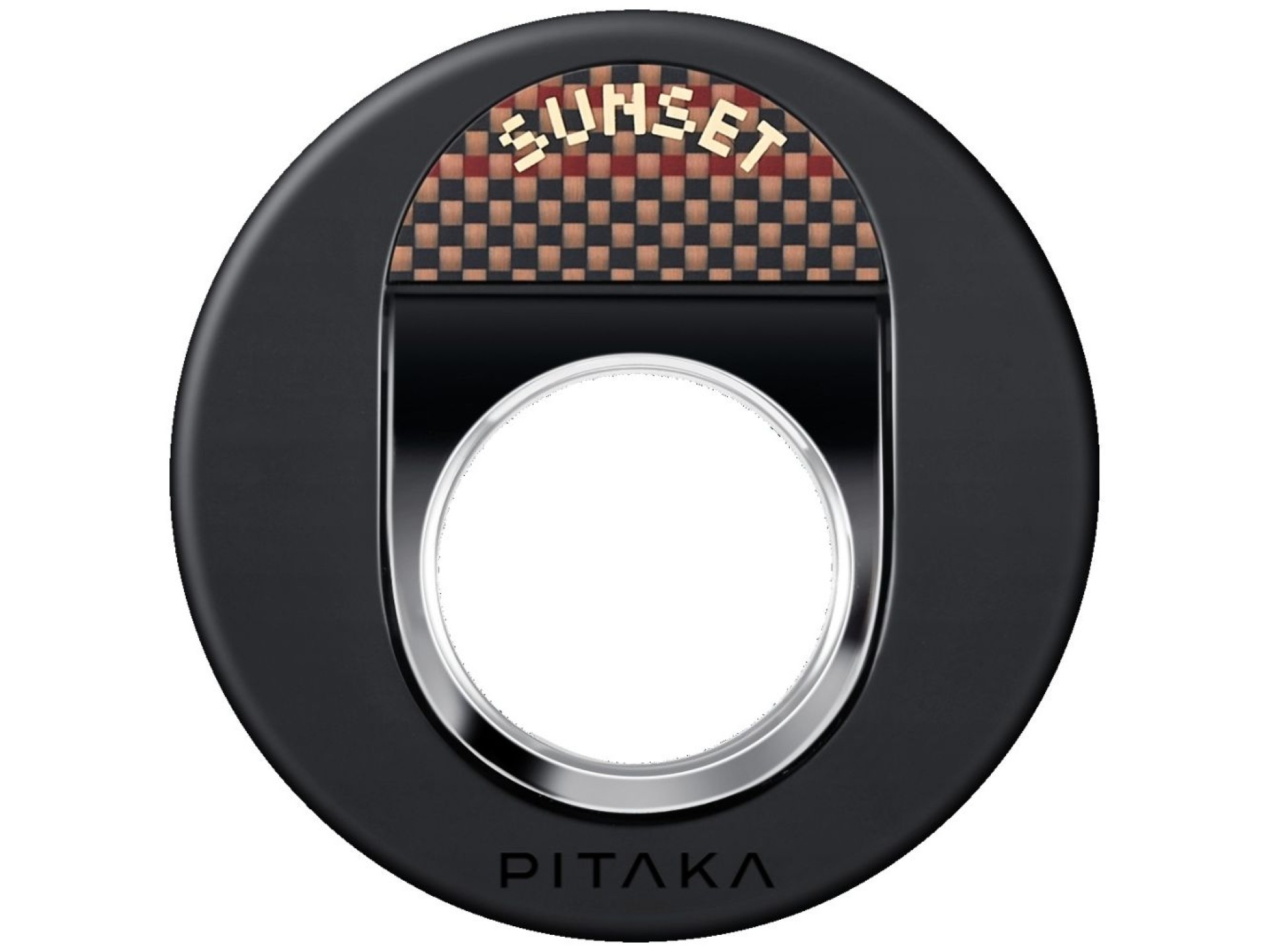 Suporte magnético PITAKA MagEZ Grip 3 MagSafe para telefone pôr do sol