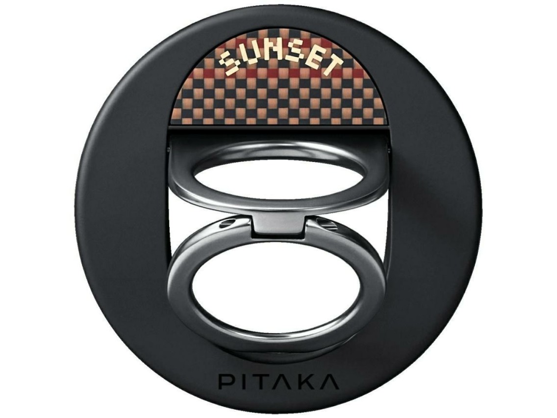 Suporte magnético PITAKA MagEZ Grip 3 MagSafe para telefone pôr do sol
