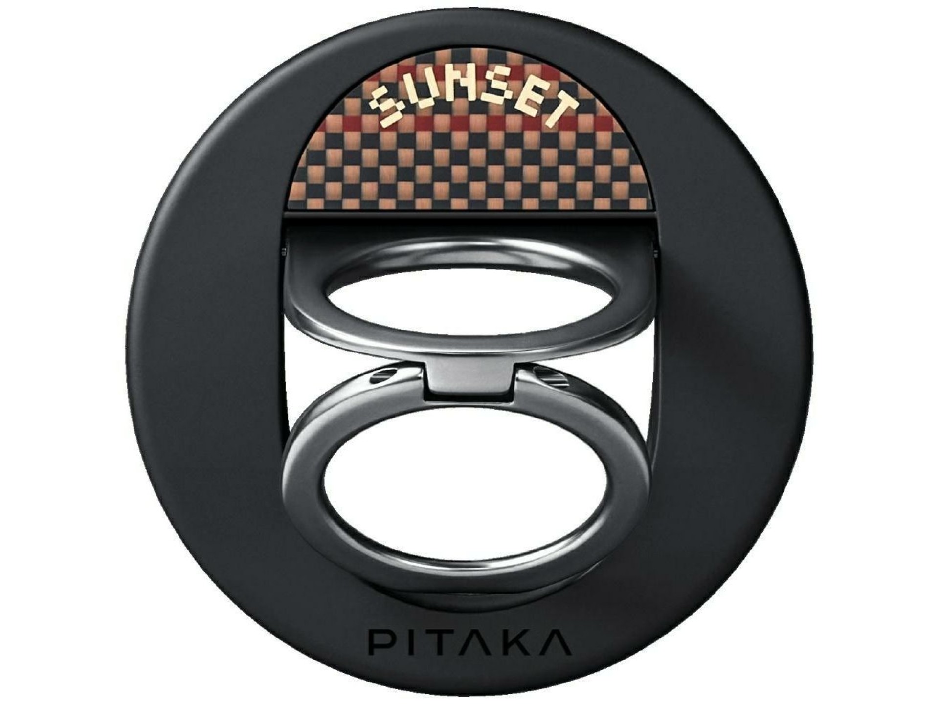 Suporte magnético PITAKA MagEZ Grip 3 MagSafe para telefone pôr do sol