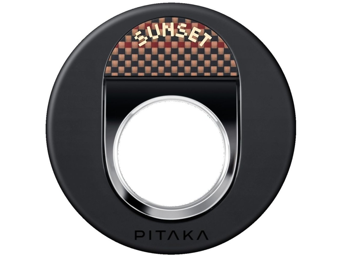 Suporte magnético PITAKA MagEZ Grip 3 MagSafe para telefone pôr do sol