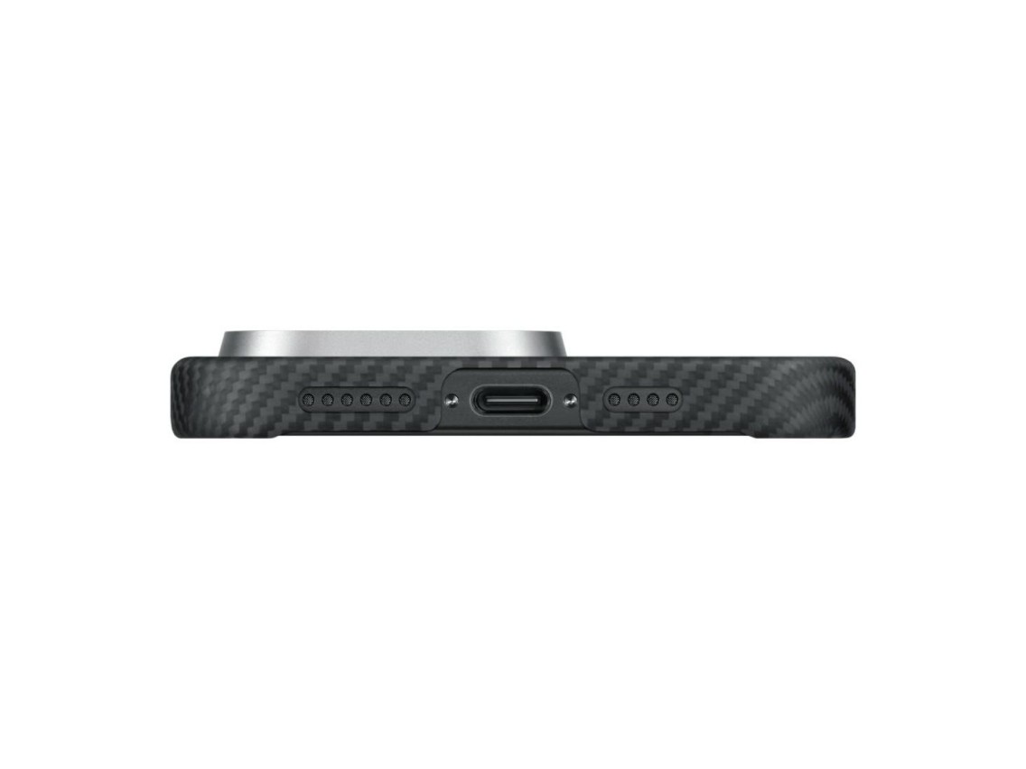 Case PITAKA Ultra-Slim PitaTap MagSafe for iPhone 16 Pro Max black grey