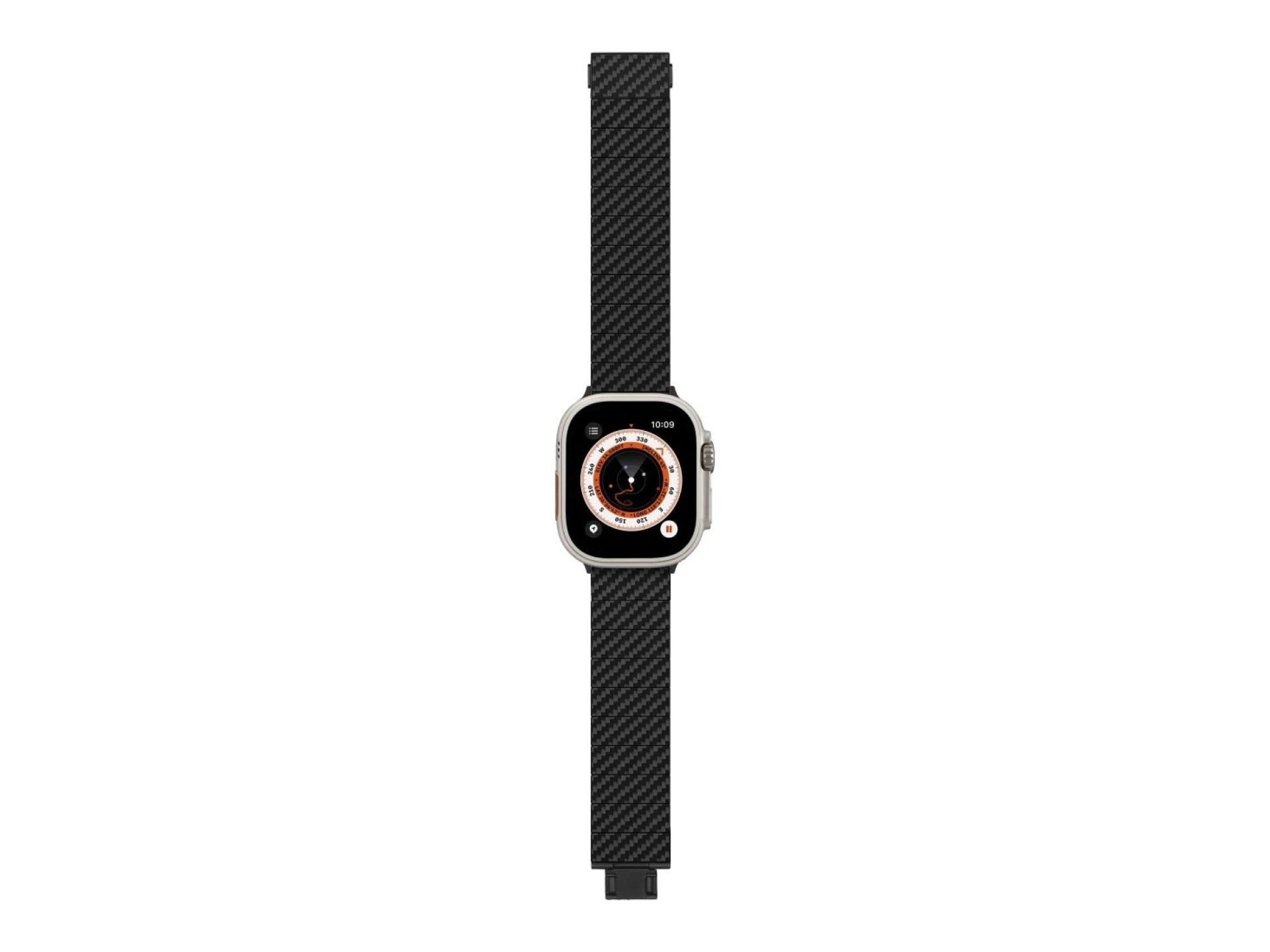 Band PITAKA Carbon Fiber Modern for Apple Watch 1/2/3/4/5/6/7/8/9/10/11/SE/SE 3/Ultra1/2/3 black