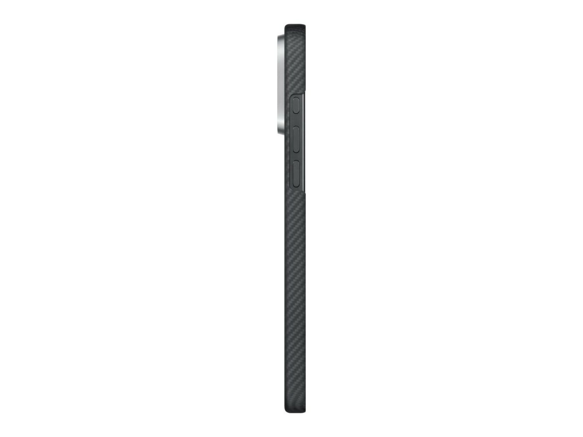 Case PITAKA Ultra-Slim PitaTap MagSafe for iPhone 16 Pro Max black grey