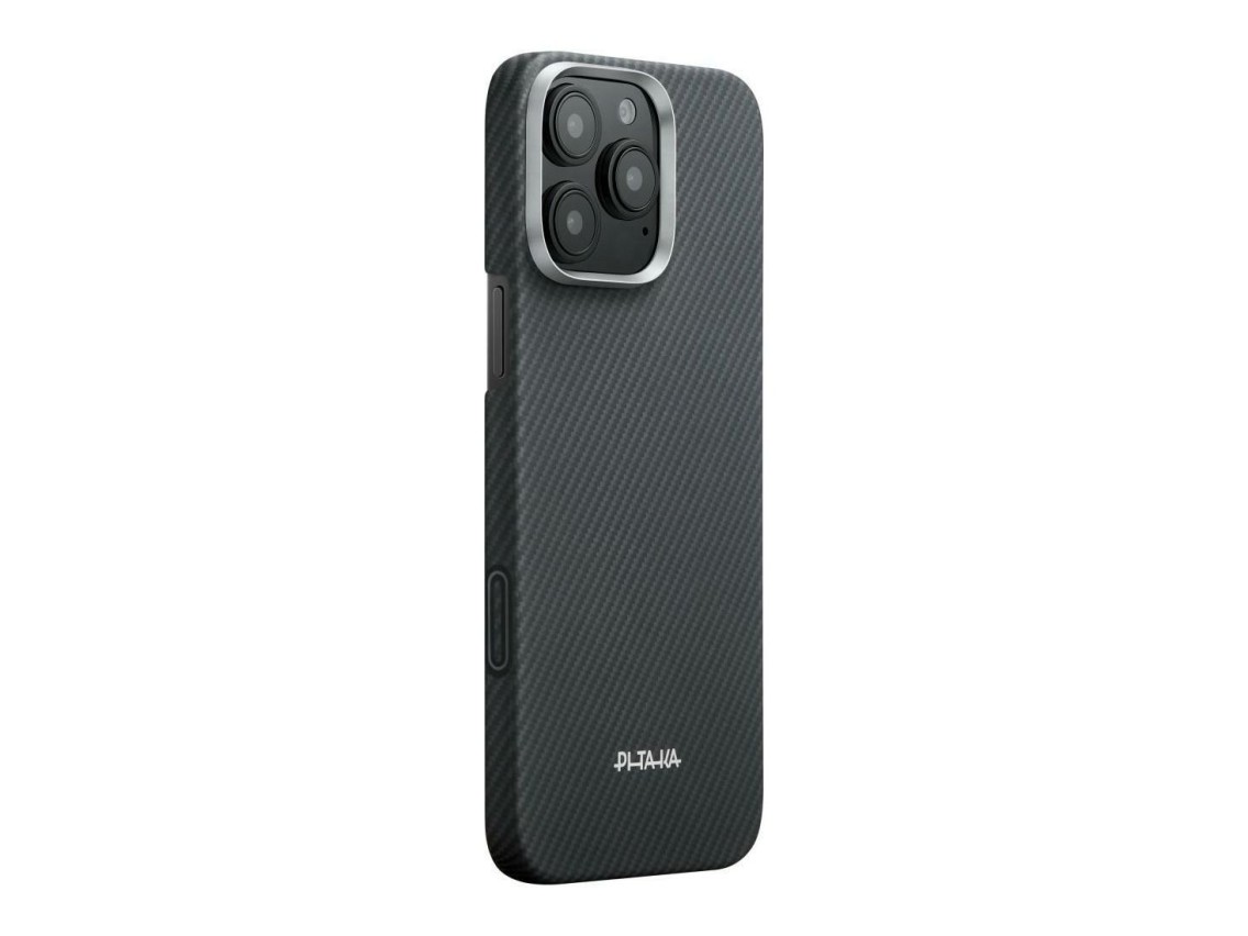 Case PITAKA Ultra-Slim PitaTap MagSafe for iPhone 16 Pro Max black grey