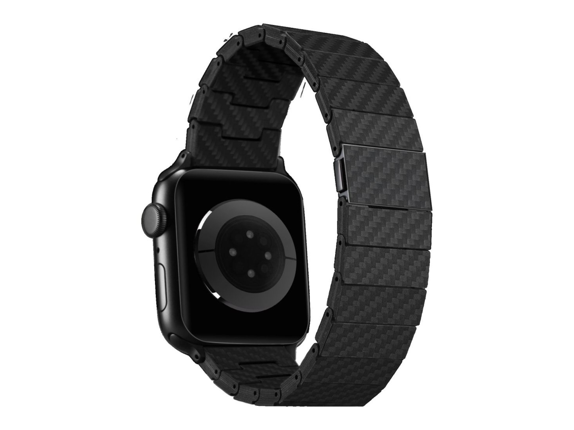 Band PITAKA Carbon Fiber Modern for Apple Watch 1/2/3/4/5/6/7/8/9/10/11/SE/SE 3/Ultra1/2/3 black