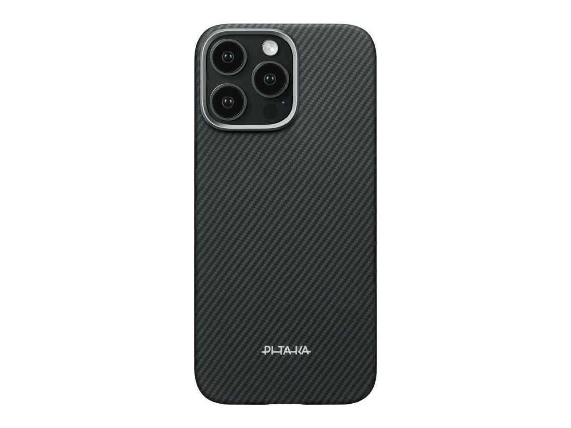 Case PITAKA Ultra-Slim PitaTap MagSafe for iPhone 16 Pro Max black grey