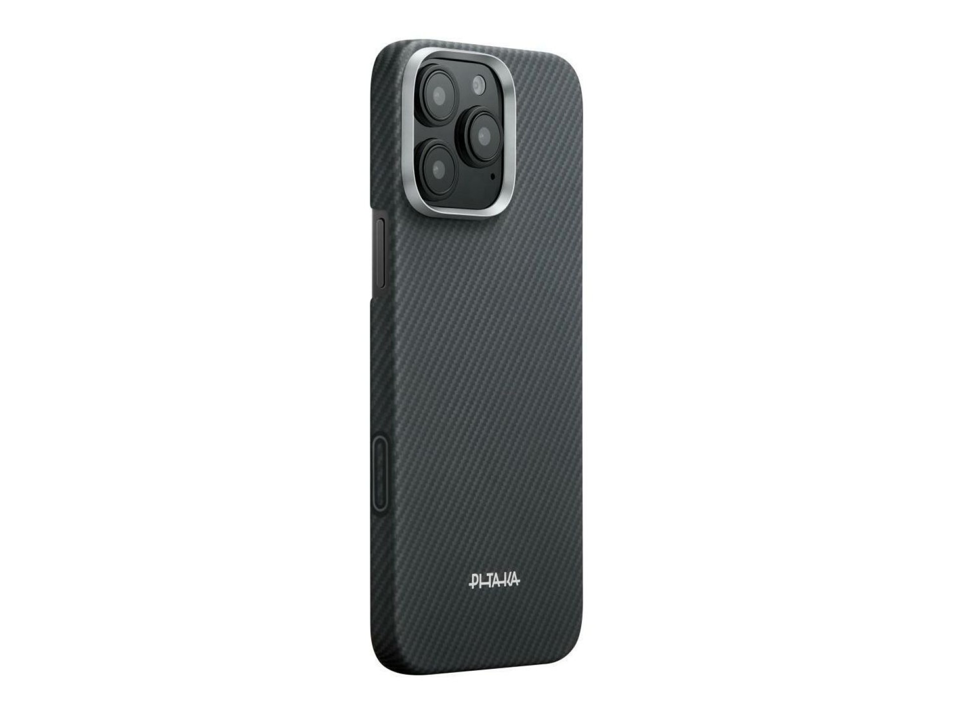Case PITAKA Ultra-Slim PitaTap MagSafe for iPhone 16 Pro Max black grey