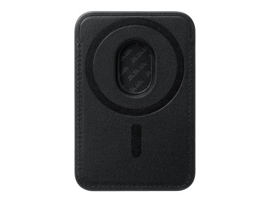 Magnetic wallet PITAKA Woven Wallet MagSafe for phone black grey Magnetic wallet PITAKA Woven Wallet MagSafe for phone black grey
