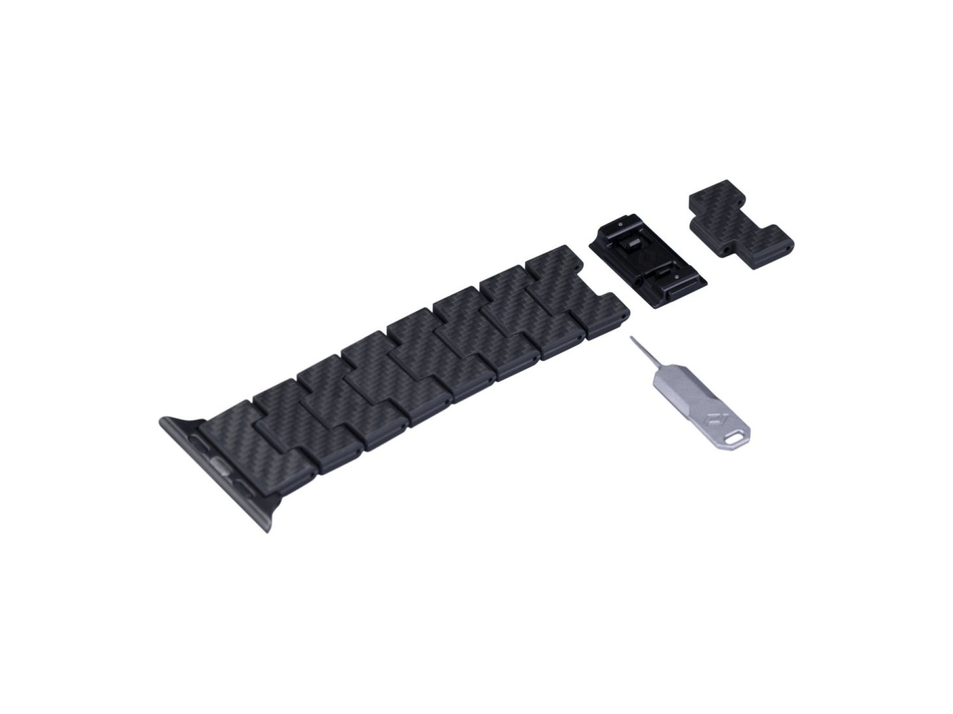 Correa PITAKA de fibra de carbono estilo retro para Apple Watch 1/2/3/4/5/6/7/8/9/10/SE/Ultra/Ultra2
