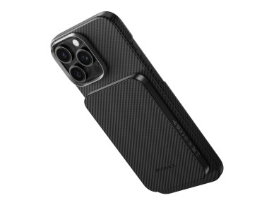 Powerbank PITAKA Aramid Fiber Qi2        MagSafe black-grey