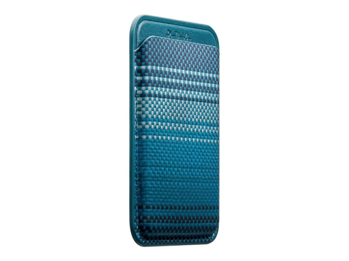 Magnetic wallet PITAKA Woven Wallet MagSafe for phone moonrise