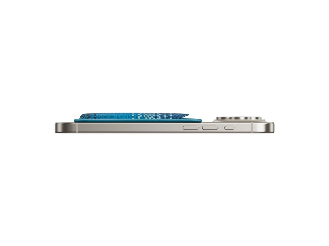 Magnetic wallet PITAKA Woven Wallet MagSafe for phone moonrise