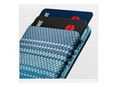Carteira magn�tica PITAKA Woven Wallet MagSafe para celular moonrise