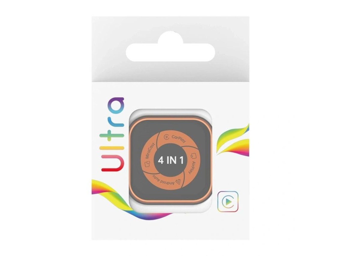 CARLINKIT Mini Ultra 6 Wireless Adapter for CarPlay and Android Auto