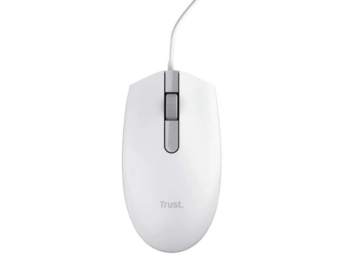 Mouse Trust TM-101 / 1200 DPI / Branco
