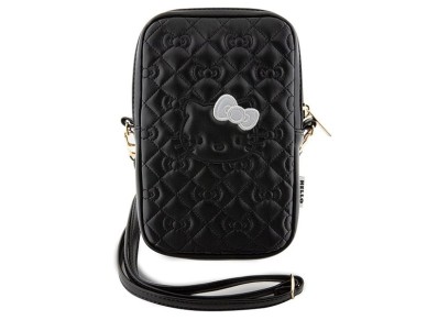 Hello Kitty Quilted Bows Strap bag - black Hello Kitty Quilted Bows Strap bag - black