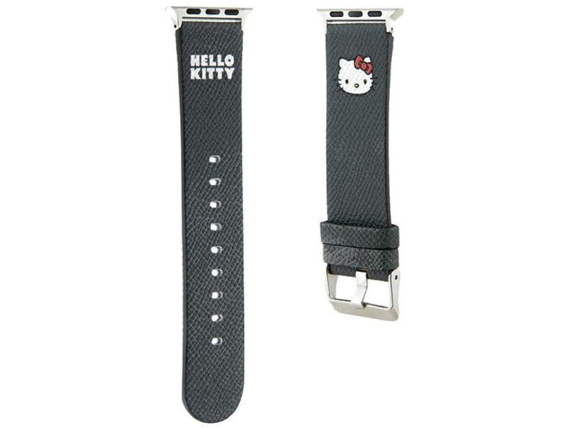 Pulseira Hello Kitty para Apple Watch 38/40/41mm - preta