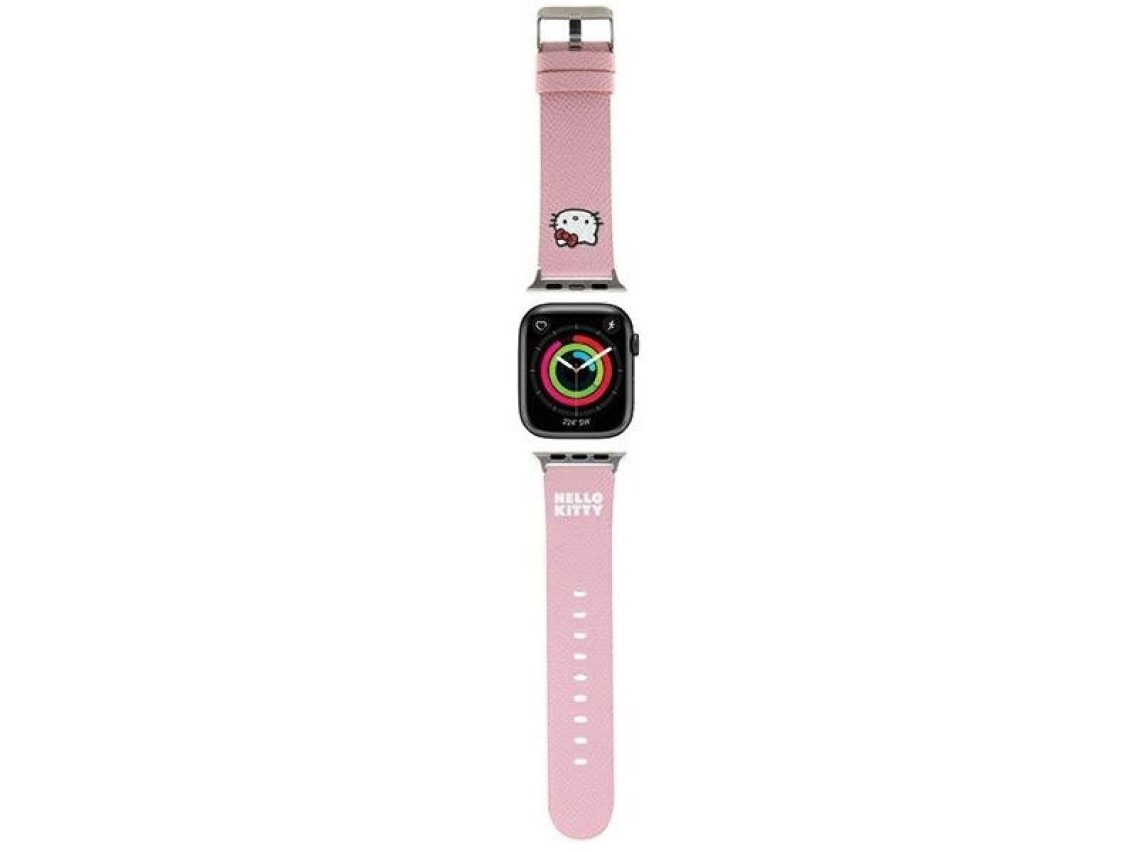 Pulseira Hello Kitty Kitty para Apple Watch 38/40/41mm - rosa