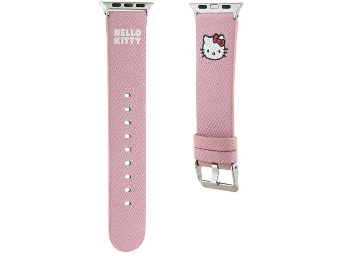 Pulseira Hello Kitty Kitty para Apple Watch 38/40/41mm - rosa