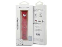 Correa de silicona con forma de cabeza de Hello Kitty para Apple Watch de 38/40/41 mm - roja Correa de silicona con forma de cabeza de Hello Kitty para Apple Watch de 38/40/41 mm - roja