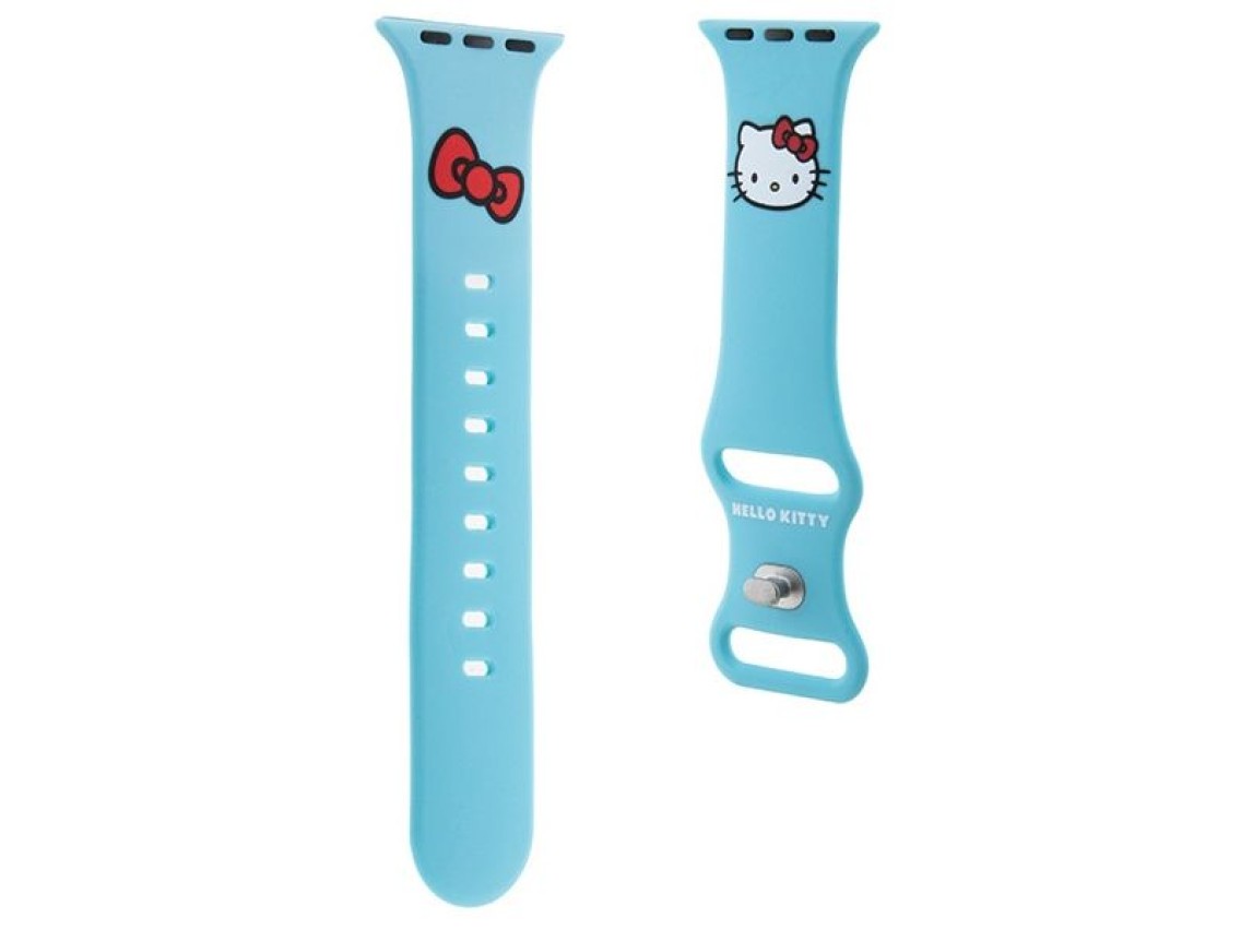 Hello Kitty Silicone Kitty Head strap for Apple Watch 38/40/41mm - blue