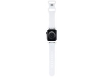 Correa de silicona Hello Kitty con cabezas y rayas para Apple Watch de 38/40/41 mm - Negra Correa de silicona Hello Kitty con cabezas y rayas para Apple Watch de 38/40/41 mm - Negra