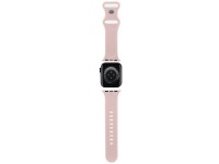 Pulseira de silicone Hello Kitty com estampa de grafite para Apple Watch 38/40/41mm - Rosa Pulseira de silicone Hello Kitty com estampa de grafite para Apple Watch 38/40/41mm - Rosa