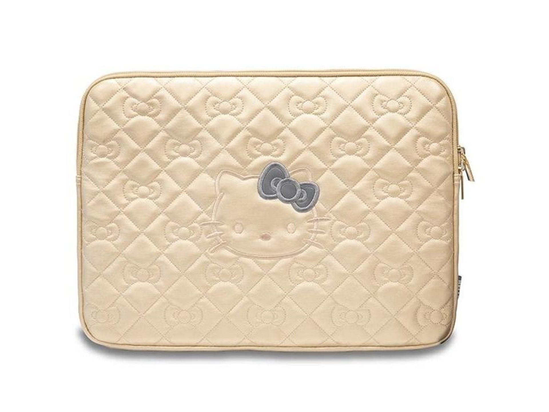Funda Hello Kitty Zip PU acolchada con lazos para portátil de 14