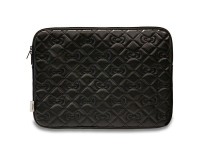 Capa Hello Kitty Zip PU acolchoada com laços para laptop de 14" - preta Capa Hello Kitty Zip PU acolchoada com laços para laptop de 14" - preta