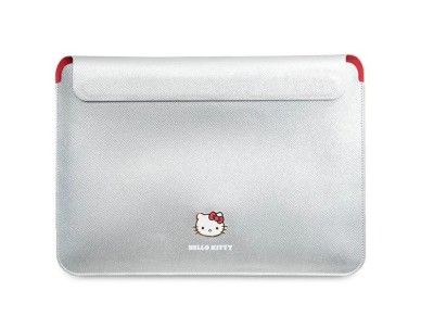 Hello Kitty PU Metal Logo case for a 14" laptop - silver Hello Kitty PU Metal Logo case for a 14" laptop - silver