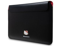 Hello Kitty PU Metal Logo case for a 14" laptop - black Hello Kitty PU Metal Logo case for a 14" laptop - black