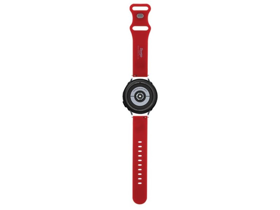 Faixa de cabeça universal Hello Kitty em silicone, 20 mm - vermelha