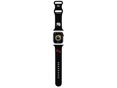 Hello Kitty Silicone Kitty Head Strap for Apple Watch 42/44/45/49mm - Black Hello Kitty Silicone Kitty Head Strap for Apple Watch 42/44/45/49mm - Black