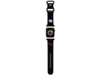 Correa de silicona Hello Kitty con forma de cabeza de gatito para Apple Watch de 42/44/45/49 mm - Ne Correa de silicona Hello Kitty con forma de cabeza de gatito para Apple Watch de 42/44/45/49 mm - Ne