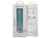 Hello Kitty Silicone Kitty Head strap universal 22mm - blue Hello Kitty Silicone Kitty Head strap universal 22mm - blue