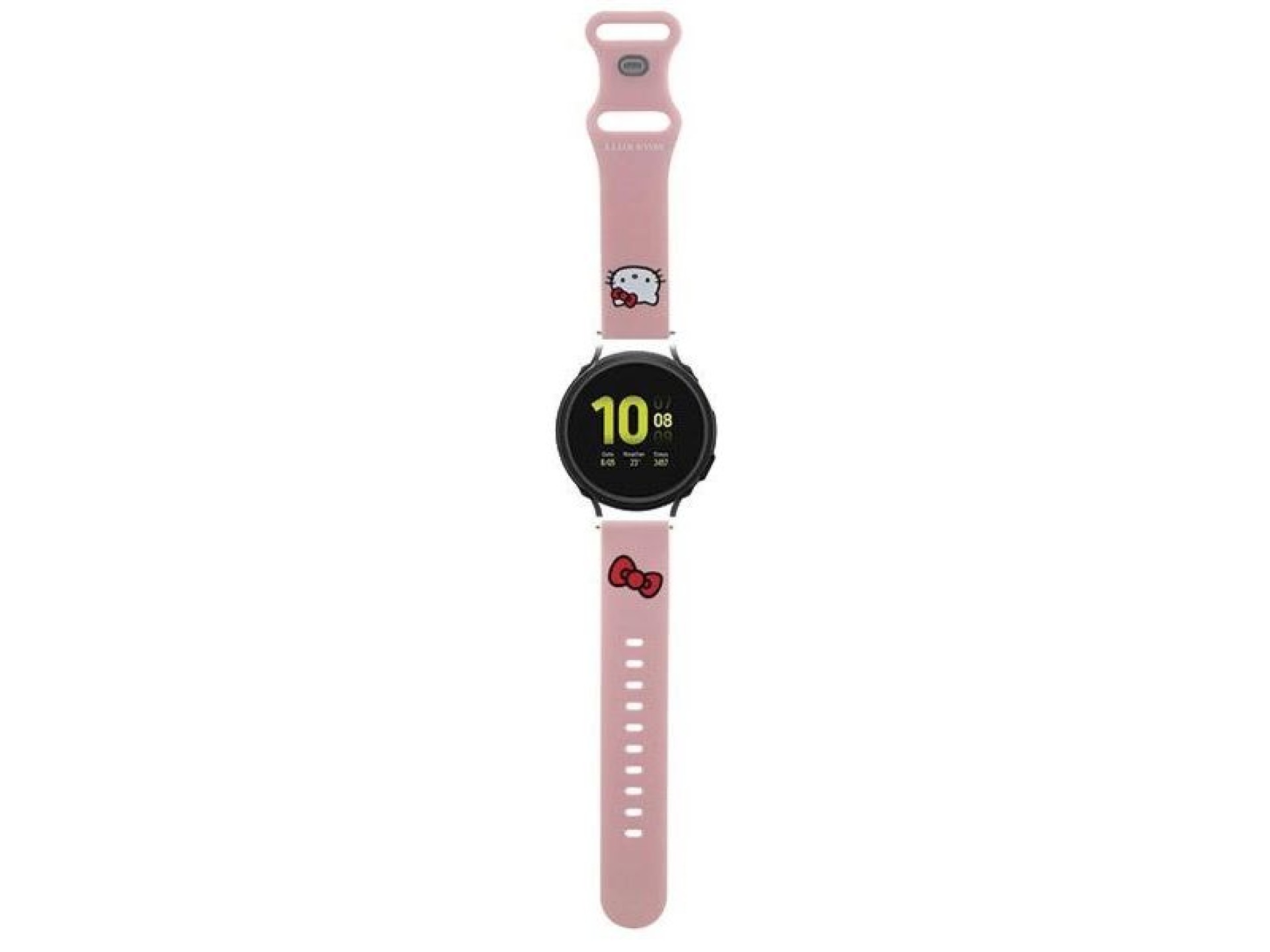 Correa de silicona para la cabeza de Hello Kitty, universal, 22 mm - rosa