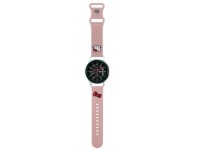 Faixa de cabeça universal Hello Kitty em silicone, 22 mm - rosa Faixa de cabeça universal Hello Kitty em silicone, 22 mm - rosa